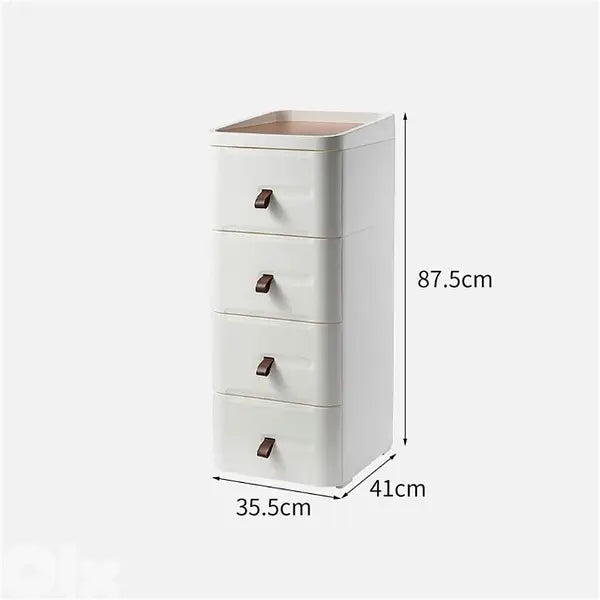 [Llevá 2 Pagá 1] Cómoda Modular SpaceBox de 4 Cajones Amplios y Diseño Minimalista (¡Organización moderna para cualquier ambiente!)