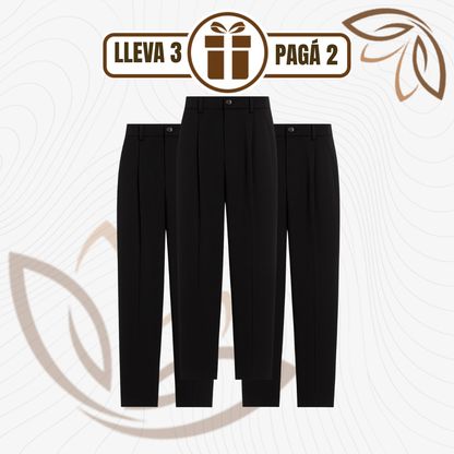 [Llevá 3 Pagá 2] Pantalón de Sastrería Aurora con Tiro Alto (¡Sofisticación y Comodidad en un Solo Look!)