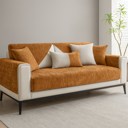 [Llevá 2 Pagá 1] Funda de Sofá Completa en Algodón y Poliéster +2 REGALOS: Almohadones