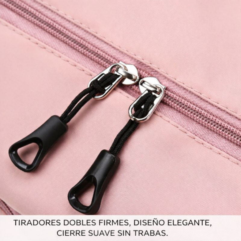 [Llevá 2 y Pagá 1] Combo de Bolsas Zaofu™ en Tejido Premium con Cierre Reforzado, Alta Durabilidad y División Inteligente