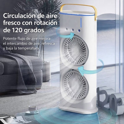 [Llevá 2 Pagá 1] Climatizador Arctic Pro™ con Ventilación Doble y Enfriamiento Turbo
