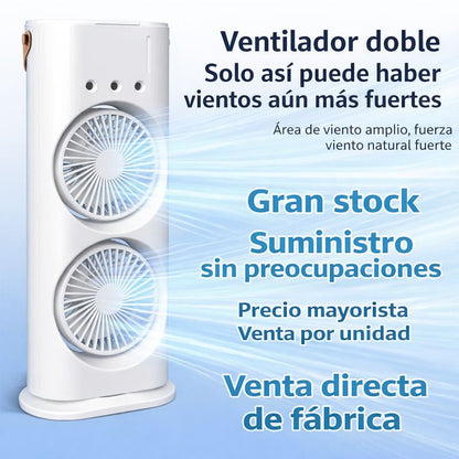 [Llevá 2 Pagá 1] Climatizador Arctic Pro™ con Ventilación Doble y Enfriamiento Turbo