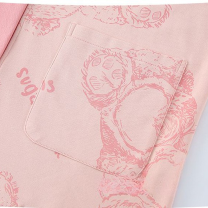 [Llevá 3 Pagá 2] Pijama Femenino Celina en Algodón y Poliéster (¡Noches Perfectas de Sueño!) + Pantufas de Regalo