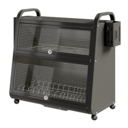 [Llevá 2 Pagá 1] Organizador de Platos MyLife en Acero Inoxidable con Vidrio Templado y Divisiones Inteligentes +REGALO: Kit de Utensilios de Cocina