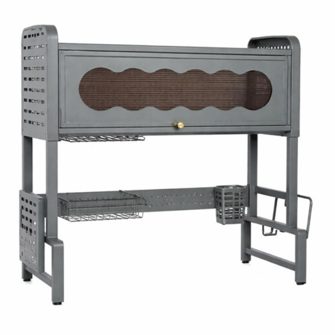 Escurridor Multifuncional Completo en Acero Inoxidable EasyHome + REGALO: Kit de Utensilios de Cocina