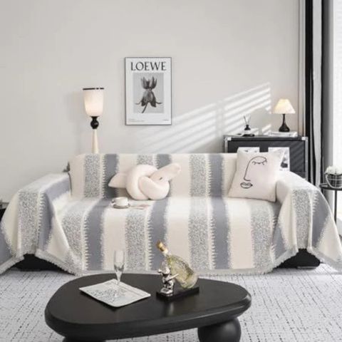 [Llevá 2 Pagá 1] Funda para Sofá Encanto en Algodón y Poliéster +REGALOS: 2 Almohadones