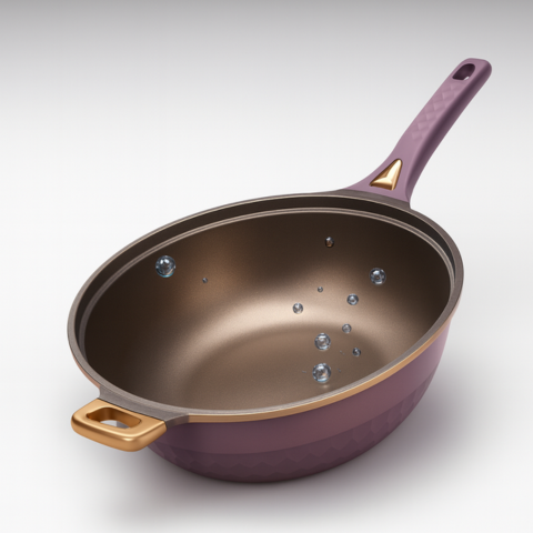 [Llevá 2 Pagá 1] Sartén Antiadherente Premium con Revestimiento Duradero, Cocción Uniforme y Limpieza Fácil + REGALO: Kit de Utensilios