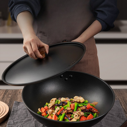 Frigideira Fuego Vivo em Ferro Fundido Antiaderente +BRINDE: Kit Utensílios de Cozinha