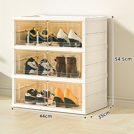 [Llevá 2 Pagá 1] Organizador de Zapatos Desmontable con Puertas Dobles (¡Armado Instantáneo!)