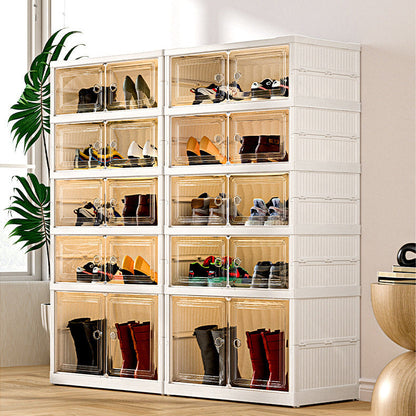 [Llevá 2 Pagá 1] Organizador de Zapatos Desmontable con Puertas Dobles (¡Armado Instantáneo!)