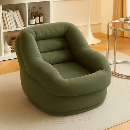 [Llevá 2 Pagá 1] Sillón PuffyCloud con Relleno Ultraplush y Tejido Acanalado Premium (¡Comodidad máxima para relajarte!)