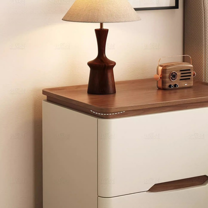 [Llevá 2 Pagá 1] Organizador de Mesita de Luz con 2 Cajones de Madera (¡Moderno y Práctico!)