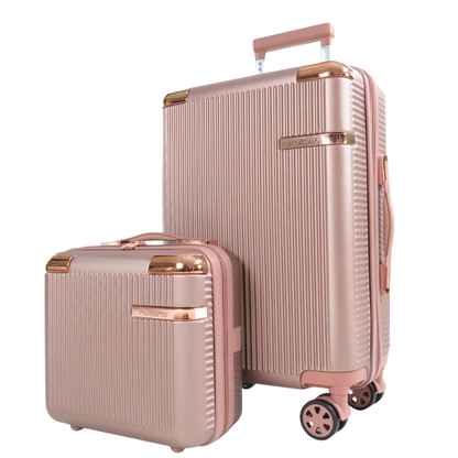 Kit de 4 Valijas Milano™ en ABS Reforzado con Giro 360° y Diseño Antirrayado