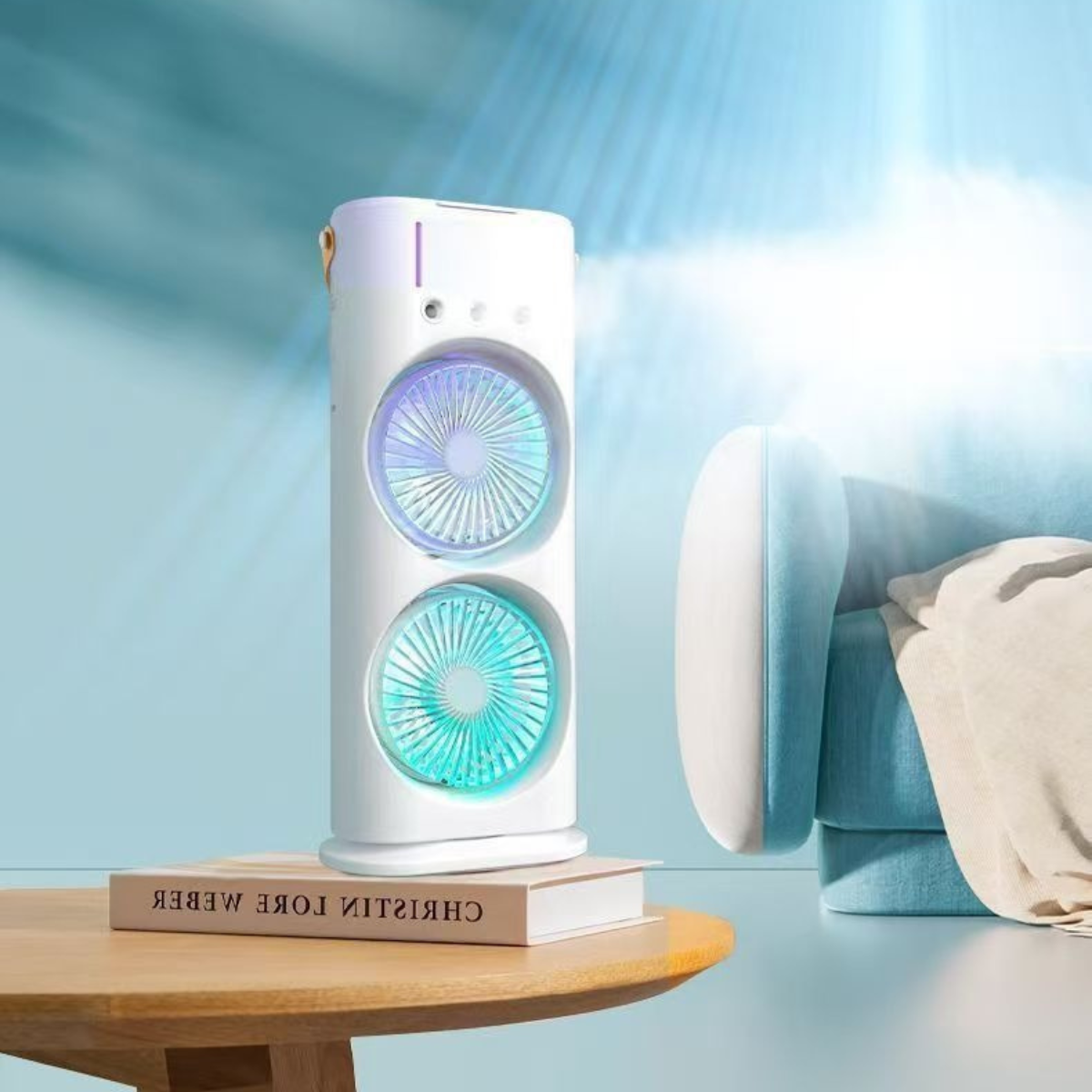 [Llevá 2 Pagá 1] Climatizador Arctic Pro™ con Ventilación Doble y Enfriamiento Turbo