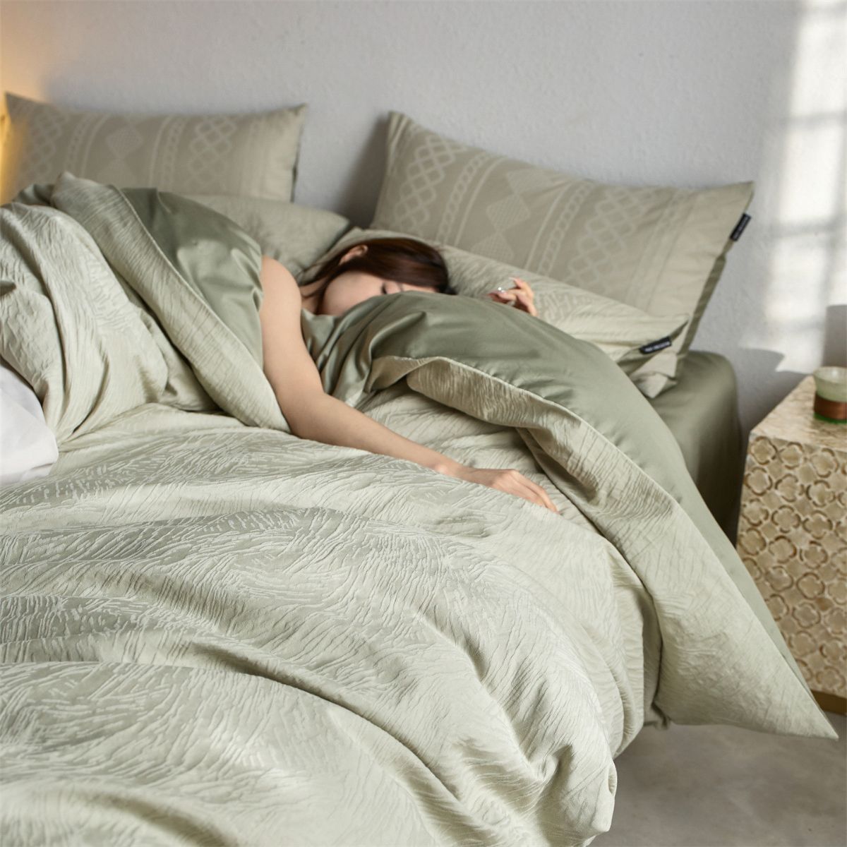 [Llevá 2 Pagá 1] Ropa de Cama Completa en Algodón y Seda con Diseño Moderno + REGALO: 2 Fundas para Almohada