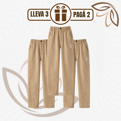 [Llevá 3 Pagá 2] Pantalón Palazzo Verona™ en Algodón Premium con Corte Moderno