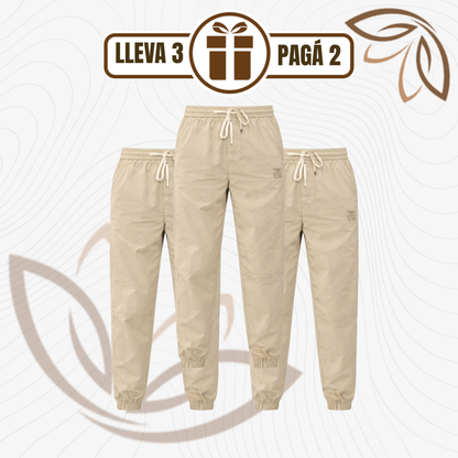 [Llevá 3 Pagá 2] Pantalón Cargo Comfort™ en Algodón Respirable con Calce Moderno