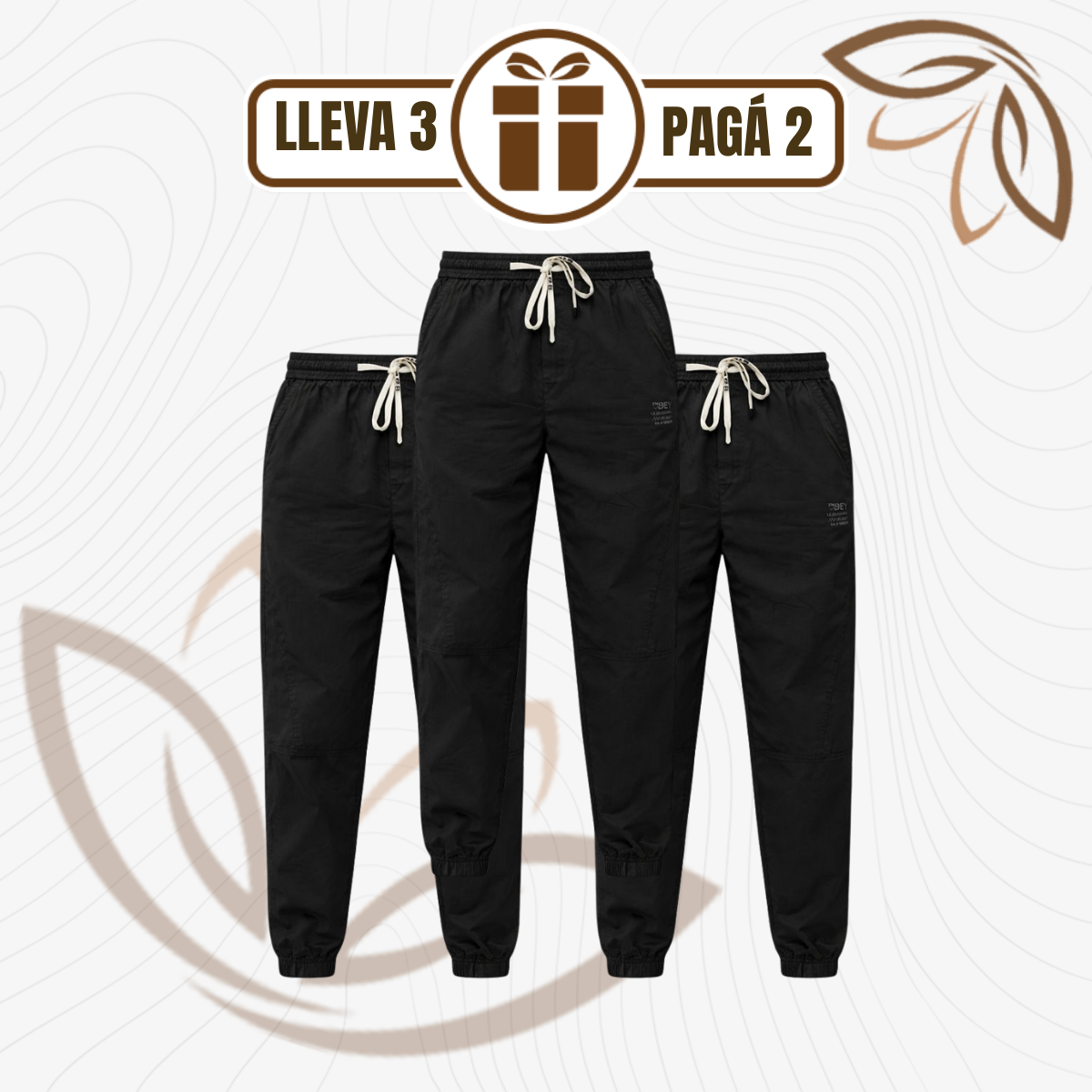 [Llevá 3 Pagá 2] Pantalón Cargo Comfort™ en Algodón Respirable con Calce Moderno