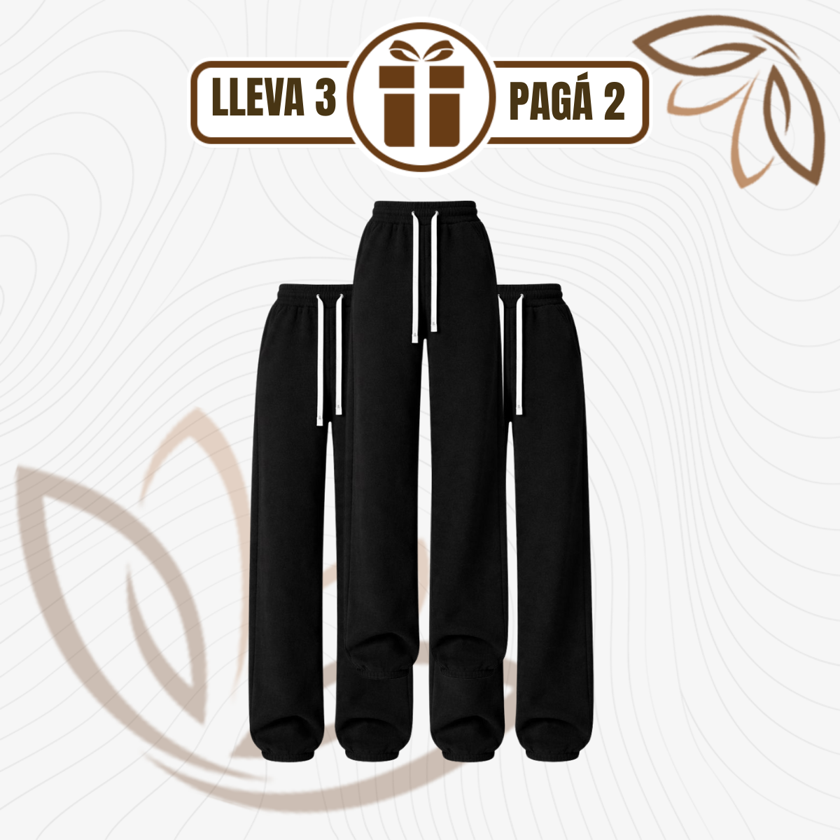 [Llevá 3 Pagá 2] Pantalón Plisado Elegance™ en Tejido Premium con Caída Suelta