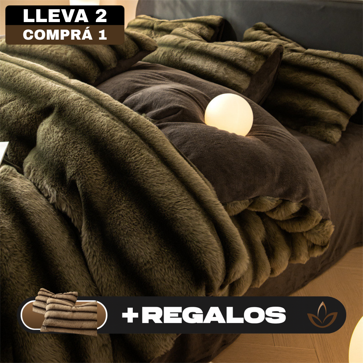 [Llevá 2 Pagá 1] Juego de Cama Diana Aterciopelado Antialérgico (¡Hotel 5 Estrellas en tu Habitación!) +REGALOS: 2 Fundas para Almohada