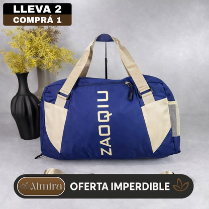 [Llevá 2 y Pagá 1] Combo de Bolsas Zaofu™ en Tejido Premium con Cierre Reforzado, Alta Durabilidad y División Inteligente