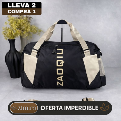 [Llevá 2 y Pagá 1] Combo de Bolsas Zaofu™ en Tejido Premium con Cierre Reforzado, Alta Durabilidad y División Inteligente