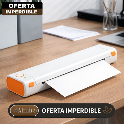 Mini impresora PrintGo™ Bluetooth portátil de alta definición, sin uso de cartucho