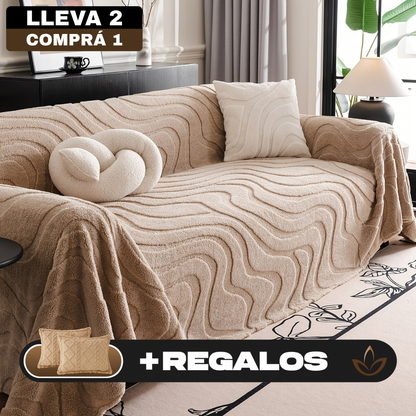 [Llevá 2 Pagá 1] Funda para Sofá Samira Completa en Algodón +2 Regalos: Fundas para Almohadones