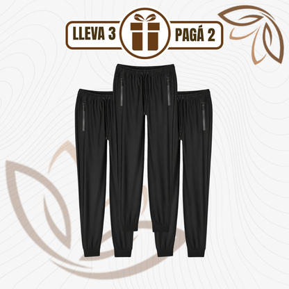 [Llevá 3, Pagá 2] Pantalón Jogger SoftFit™ en Algodón Premium con Cintura Ajustable