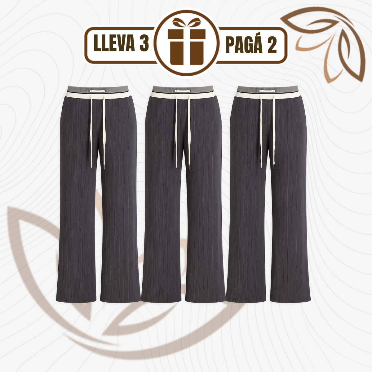 [Llevá 3 Pagá 2] Pantalón Femenino en Algodón y Poliéster (¡El Encanto de la Mujer Moderna!)