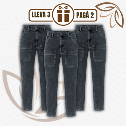 [Llevá 3 pagás 2] Calça Feminina em Jeans (Resaltá tus curvas con actitud!)